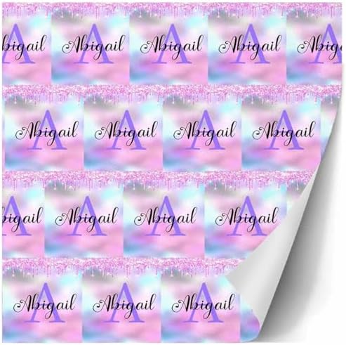 AOFUN Custom Wrapping Paper - Funny Gift For Boys & Men, Personalized - 3 Rolls, 58" x 23" Each - Image 3