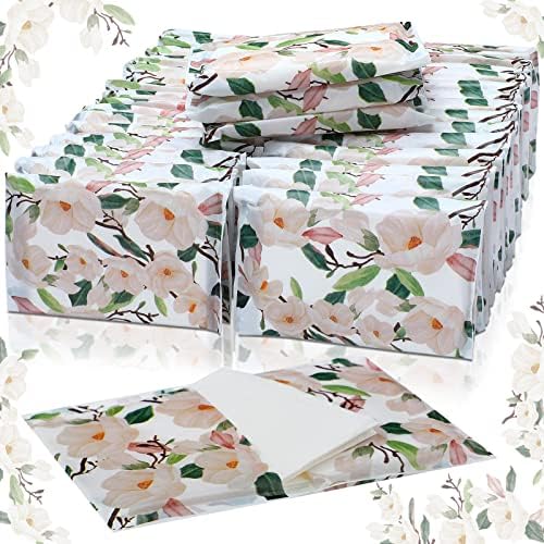 PerKoop 100 Pack Travel Tissues Pocket Size, 3 Ply, Magnolia by PerKoop