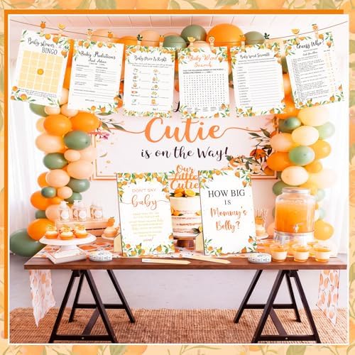 Funnymoom 426 Pcs Baby Shower Games Little Cutie Set, 8 Activity Games - Image 6