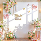 Besutolife Square Arch Backdrop Cover, 6.6×6.6 FT Spandex Arch Covers Stretchy Fitted Balloon Arch Stand Cover for Wedding, Birthday Party, Baby Shower, Photo Booth, Graduation Ceremony, White - Image 4