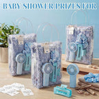 6 Set Baby Shower Game Prizes, Summer Beach Gift Set with Handheld Fans - Image 2