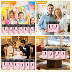 Epoesch 36 Pack Gift Bags with Handles & 36 Tissue Papers – 8x5x10 Inches - Image 4