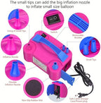 Balloon Pump Electric, Portable Automatic Dual Nozzle Inflator 600W with Tying Tools for Birthday Gender Reveal Baby Shower Balloons Party Decorations - Image 6