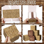 Roceei 96 Pcs Western Theme Party Decoration Set, Cowboy Party Supplies - Image 5