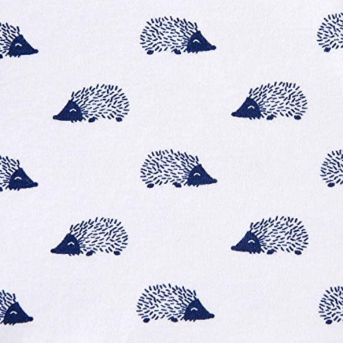 HALO 100% Cotton Sleepsack Swaddle, 3-Way Adjustable Wearable Blanket, TOG 1.5, Navy Hedgehog, Small, 3-6 Months - Image 6