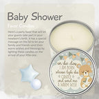 Majestic Zen Scented Candles 9-Pack | Soy Wax Baby Shower Candle Favors for Boy | Fresh Baby Powder Scent | Long-Lasting Party Keepsakes for Baby Shower & Gender Reveal - Image 2