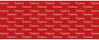 MyPupSocks Customized Add Your Name Multi Name Red Wrapping Paper Roll Present Gift Wrap Paper for Birthday, Baby Shower, Weddings, Graduations 3 Rolls 58"x 23" - Image 2