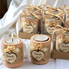 40 Tealight Candle Holders Wedding Favors Bulk Return Gifts for Guests - Image 4