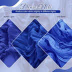 Royal Blue Boho Cheesecloth Table Runner 12 Pack 17x108 Inch Sheer Gauze - Image 5