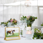 7x5 Acrylic Gold Picture Frames 8 Pack, Table Number Holders - Image 5