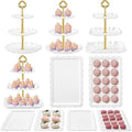 Kootek 10pcs Cupcake Stand Dessert Table Display Set Serving Tray for Party by Kootek