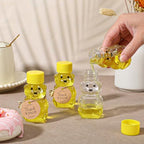 50 Pack 2 oz Honey Bear Bottles with Gold Bee Pendants & Thank You Cards - Mini Plastic Bear Jars with Lids, Leak-Proof Empty Containers for Honey, Jam, Baby Shower, Wedding Favors - Image 6