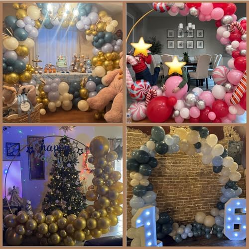 Antizz 7.2FT Round Balloon Arch Stand for Party Decoration - Image 7