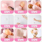 Lenwen 3 Sets Jungle Animal Decoration for Baby Shower Letter Boxes Baby Shower Table Centerpiece Stuffed Animals Balloon with Stand Plush Boxes for Party(Pastel,Bear) - Image 4