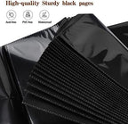potricher Photo Album 4x6 Photos, 1000 Pockets, Linen Cover, Red - Image 4