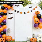 Hemmotop Stretchy White Arch Backdrop Cover Set of 3-7.2ft, 6.6ft, 6ft - Image 4