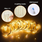 20x10ft Beige Tulle Backdrop Curtains with Lights String for Parties,Wrinkle Free Sheer Curtain with Lights Wedding Photo Backdop Drapes for Baby Shower Birthday Party Photography Home Decorations - Image 7