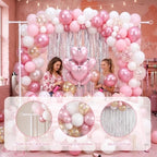 Over The Table Rod Stand with Clamps,Cute Girl Birthday Arch Set - Image 4