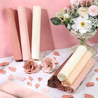 TaoBary 30 Rolls Crepe Paper Roll Streamer, Pink Series, 6 Colors - Image 6