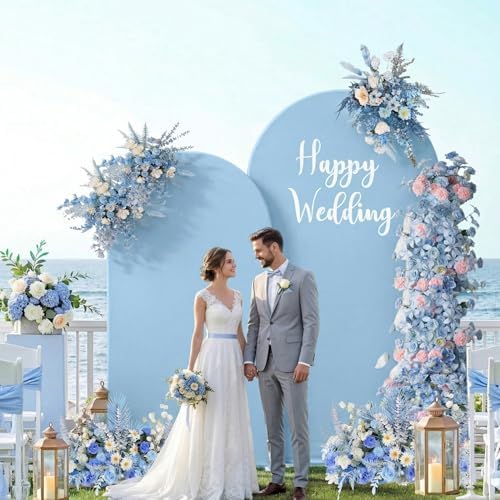 Arch Backdrop Cover Set of 2(7.2FT+6FT), Arch Covers Backdrop - Image 3