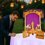 Wooden Drop Box Guest Book Alternative | Fairytale Princess Tower Wedding - Image 3