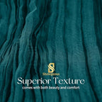 Showgeous 20 Pack Teal Cheesecloth Table Runner, 17 x 108 Inches - Image 4