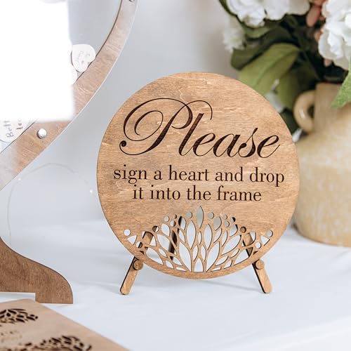 Guest Book Alternatives - Personalized Wedding Guest Book - Guest Book - Wooden Drop Box - Rustic Wedding Decor - Wedding Decor - Wooden Drop Box - Personalized Wedding Guest Book Alternative - Set A - Image 5