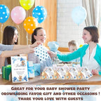 50 Set Bear Bottle Opener Baby Shower Party Favors Bulk,Blue - Image 5
