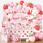 Berry Sweet Baby Shower Decorations, All-in-1 Set for 25 Guests by Unknown