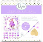 lulujo Baby First Year Milestone Blanket and Cards Set, with Brave Wings - Image 4