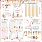 Funnymoom 426 Pcs Highland Cow Baby Shower Games Set, 8 Activities - Image 4