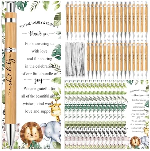 Zhanmai 75 Sets Safari Baby Shower Favors by Zhanmai