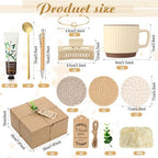 Reallnaive 61 Pcs Baby Shower Prizes for Game Winners, Beige - Image 2