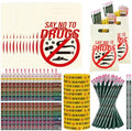 Resurhang 200 Pcs Say No to Drugs Prevention Assorted Item Bulk by Resurhang
