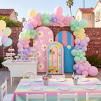 3 Set English Teacher Arch Covers for Birthday Cartoon Party - Image 6