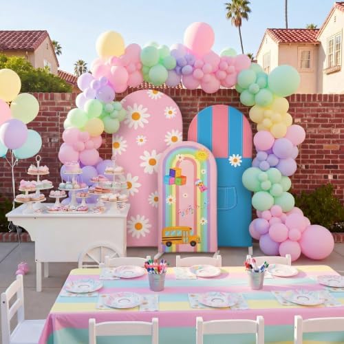 3 Set English Teacher Arch Covers for Birthday Cartoon Party - Image 6