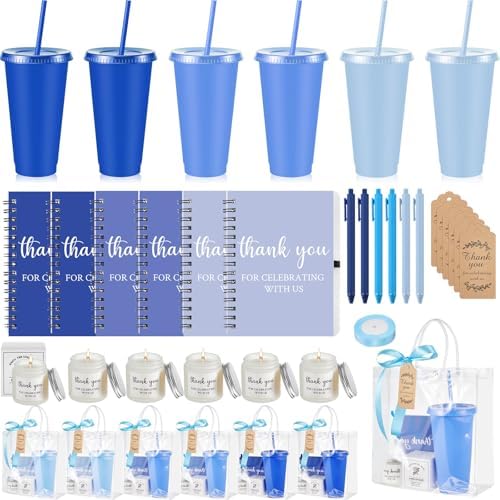 Nuogo 6 Sets New Parent Shower Prizes, Gradient Blue, Classic Style by Nuogo