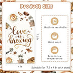 Serencatcher 7.2ft Love Brewing Arch Backdrop Cover - Image 2