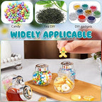 Umigy 120 Pcs 1.7oz Mini Mason Jars with Lids Glass Candy Jars Bulk - Image 7