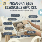 ARI MES Baby Gift Set for Newborns, Baby Shower Gift Basket with Swaddle - Image 2