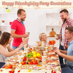 Funnymoom 452 Pcs Happy Friendsgiving Party Decorations Supplies, Serves 50 - Image 4