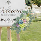 Artificial Flower Wedding Arch Decorations, Arch Faux Flowers Greenery for Wedding Decor, Reception Backdrop Decoration, Bridal Shower, Baby Shower (Green) - Image 5