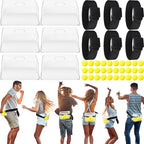 Vinsot 6 Sets Baby Shower Games Twerking Shaking Balls with Belts,Yellow by Vinsot