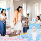 Shyyween 6 Sets Baby Shower Games Feed the Baby Blue Gender Reveal Game Kit - Image 6