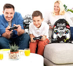 Roowest 36 Pcs Video Game Party Favor Bags for Kids, Black, White - Image 6