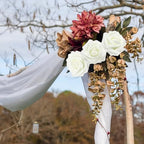 Artificial Flowers Realistic Roses, Real Looking Fake Roses with Stem for DIY Wedding Bouquets Centerpieces Bridal Shower Party Home Romantic Decorations (Milk White, Regular 3" - 200pcs) - Image 7