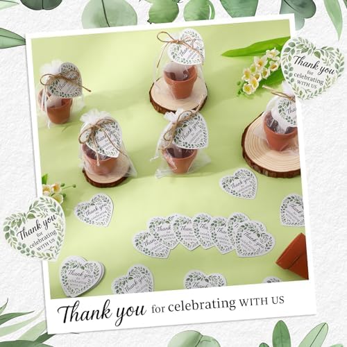 30 Terracotta Pot Sets, Greenery Party Favors for Guest Bulk - Image 4