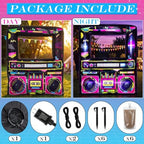 Soulchen 6x5ft Inflatable Boombox Archway LED 90s Party Decor Hip Hop Disco - Image 3