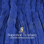 Showgeous 20 Pack Royal Blue Cheesecloth Table Runner, 17 x 108 Inches - Image 4