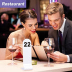 Tuanse 1-30 Table Order Numbers,Restaurant Double Sided Acrylic Sign, White - Image 6